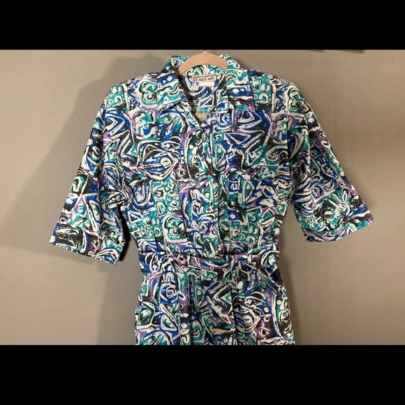 80s Cabrais Dress - Picture 2 of 4